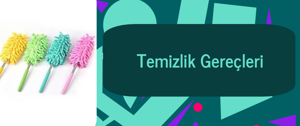  Temizlik Gereçleri ürünleri.