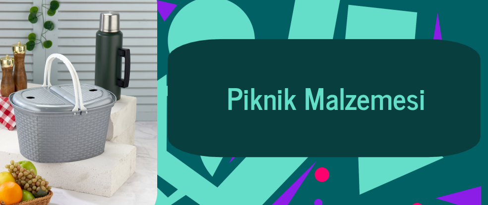Realyol Piknik Malzemesi ürünleri.