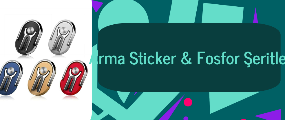  Arma Sticker & Fosfor Şerit ürünleri.