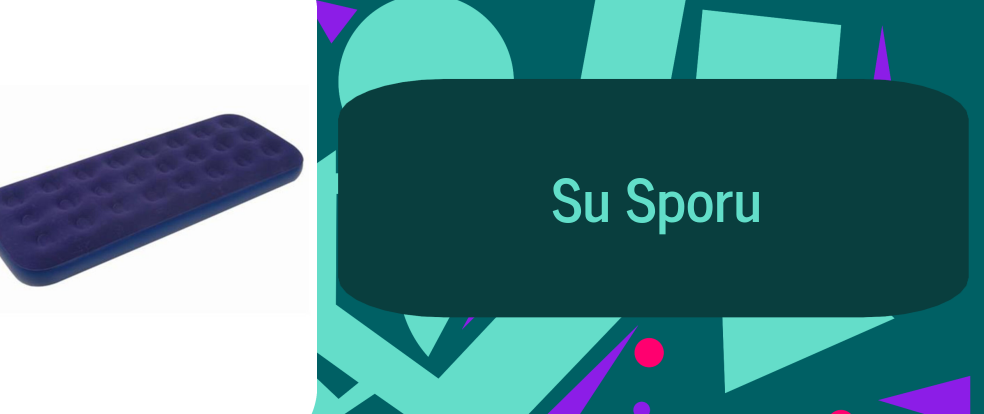  Su Sporu ürünleri.