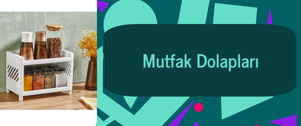 Realyol Mutfak Dolapları ürünleri.