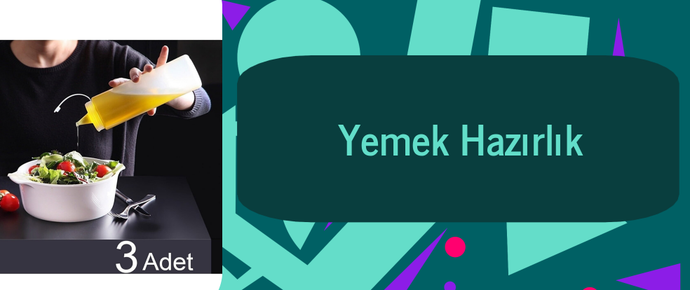  Yemek Hazırlık ürünleri.