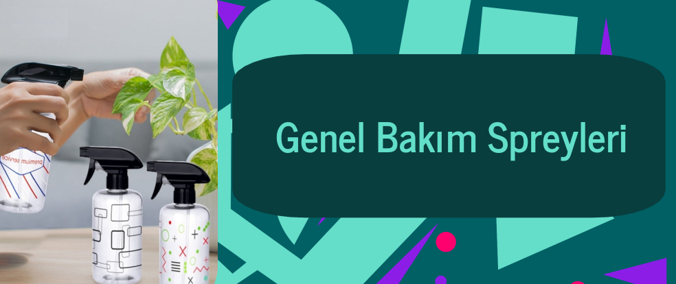  Genel Bakım Spreyi ürünleri.