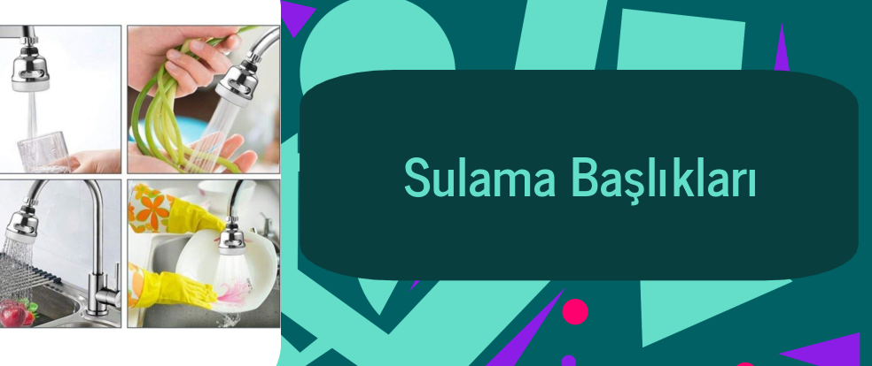 Realyol Sulama Başlıkları ürünleri.