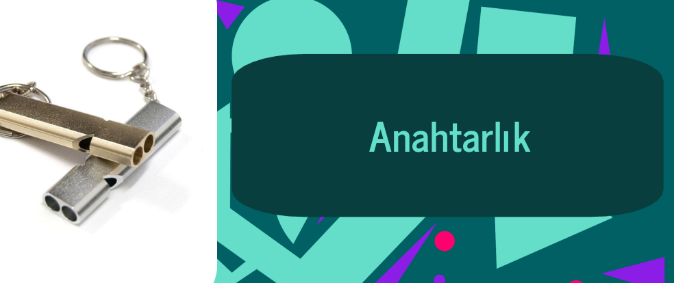  Anahtarlık ürünleri.