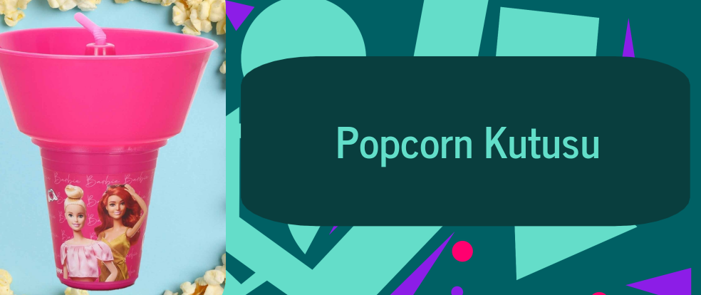 Realyol Popcorn Kutusu ürünleri.