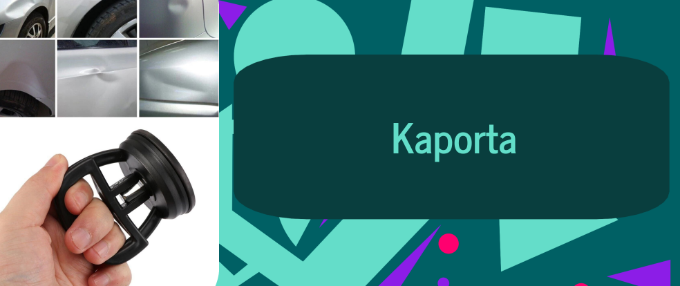  Kaporta ürünleri.