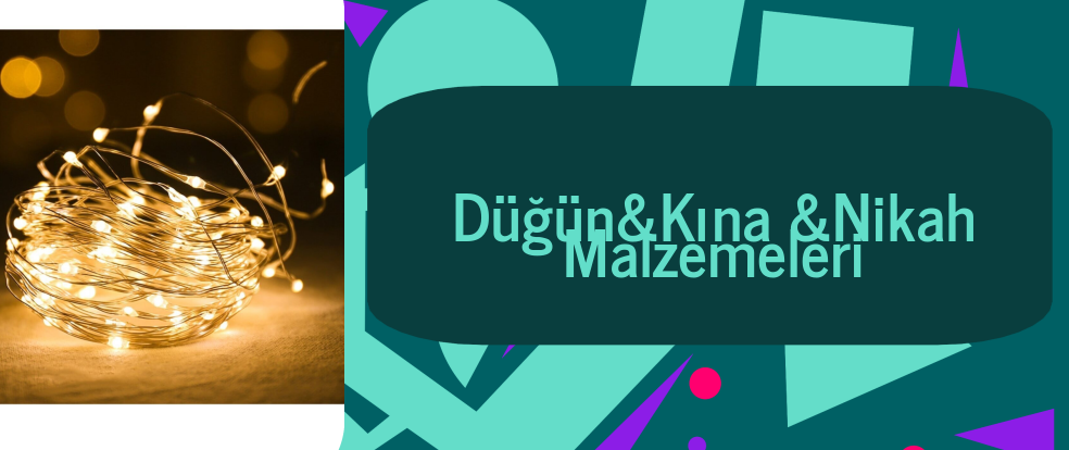  Düğün&Kına &Nikah Malzemeleri ürünleri.