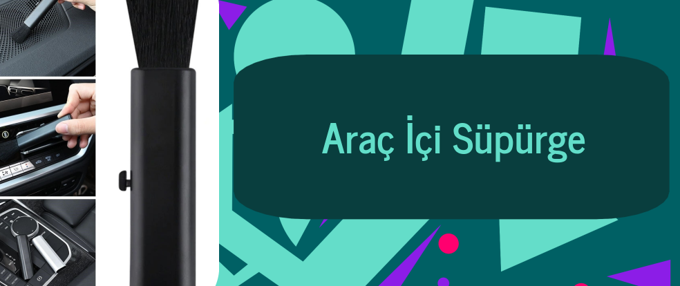  Araç İçi Süpürge ürünleri.