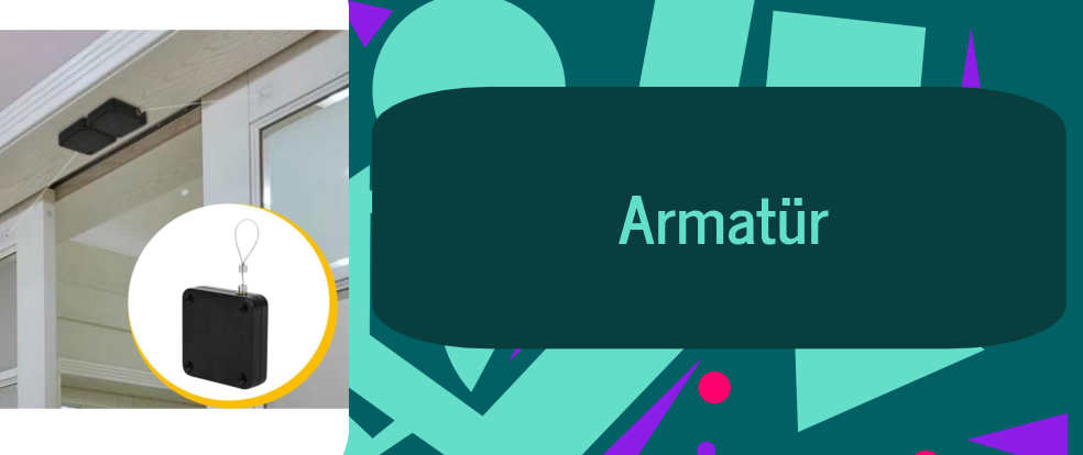 Armatür ürünleri.