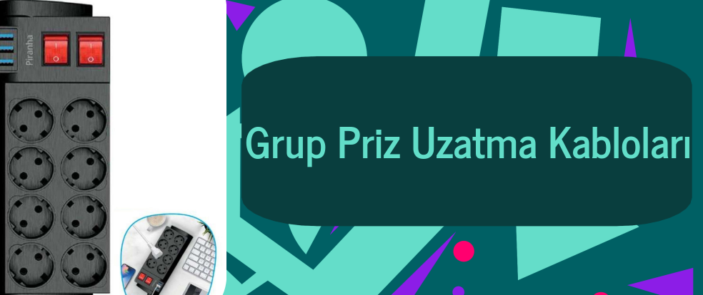  Grup Priz Uzatma Kablosu ürünleri.