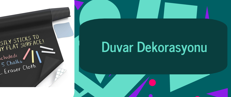  Duvar Dekorasyonu ürünleri.