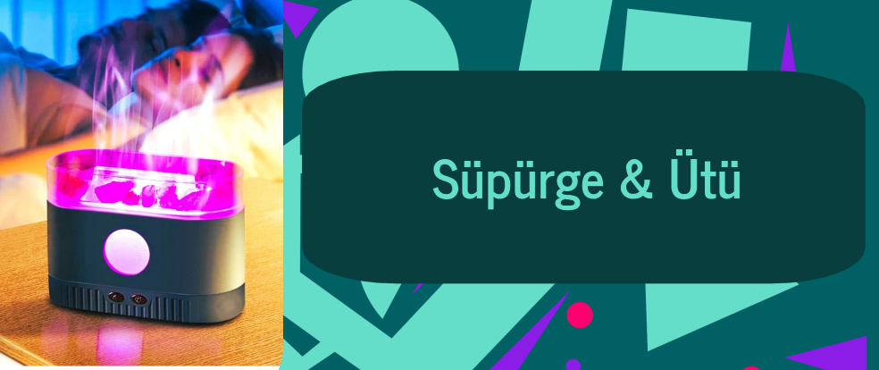 Realyol Süpürge & Ütü ürünleri.