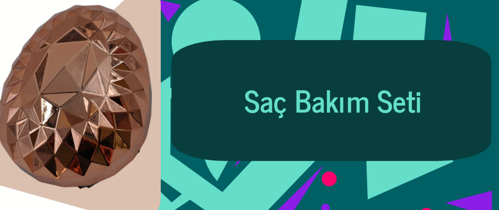  Saç Bakım Seti ürünleri.