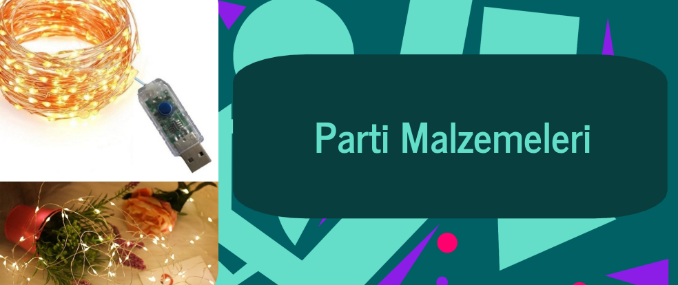  Parti Malzemeleri ürünleri.