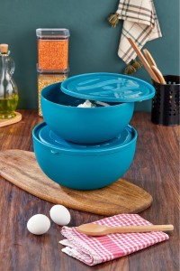 saklama kabı hamur yoğurma saklama kabı vakumlu kapak 2 li set ak55114